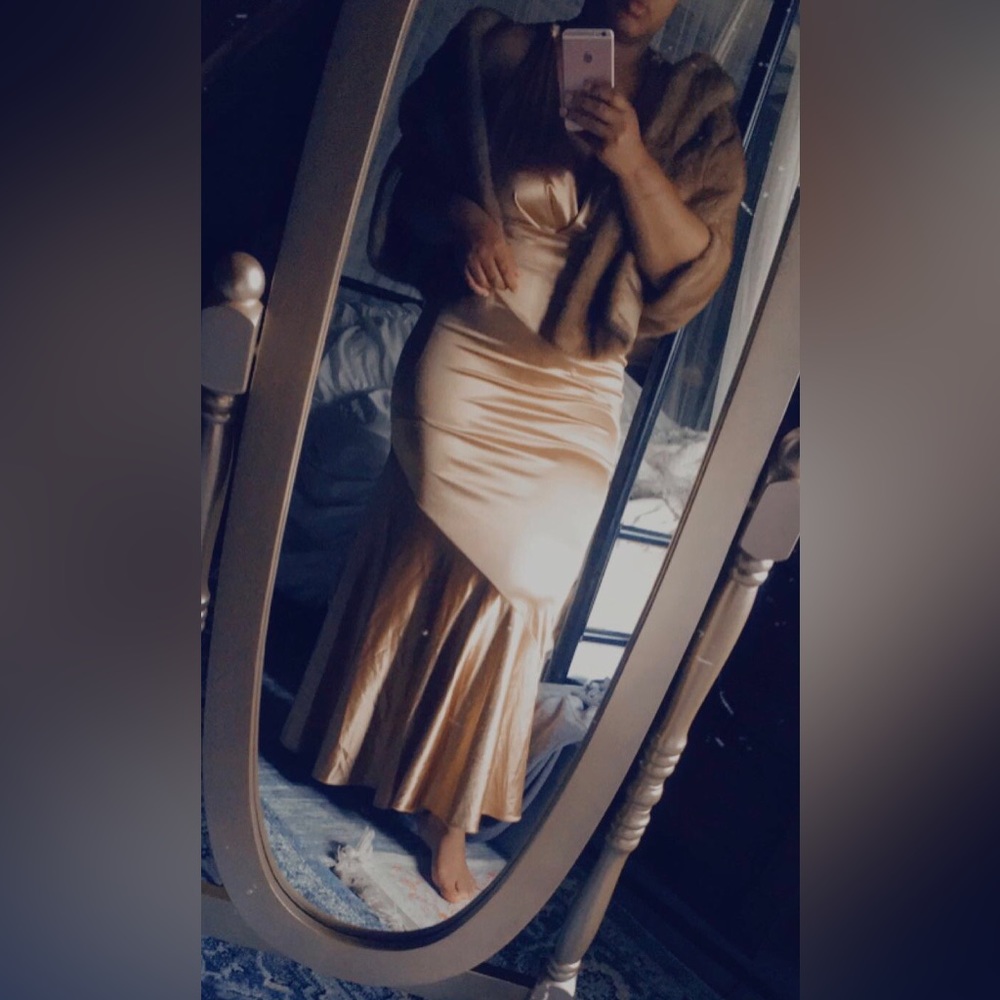 Satin Gown